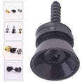 thumbnail image 2 of MasteelfCA 2pcs Guitar Strap Button Buckle Pegs Lock Button Metal End Pins Professional Bass Strap Studs, 2 of 8
