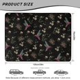 thumbnail image 7 of Yspwyqan Universal Car Trunk Liner, 29" x 39" All Weather Cargo Mat, Hummingbird Floral Anti-Slip Easy to Clean Auto Interior Accessory, Fit for Most SUV Sedan Wagon Models, 7 of 7
