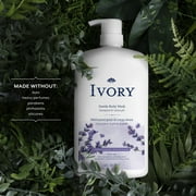 Ivory Mild Gentle Body Wash, Lavender Scent, for All Skin Types, 35 fl oz
