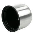 thumbnail image 4 of Mr. Coffee 23oz Stainless Steel Thermal Travel Bottle in Leatherette, 4 of 5