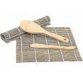 thumbnail image 2 of Sushi Making Kit, Including 2 Sushi Rolling Mats, 5 Pairs Of Chopsticks, 1 Paddle, 1 Spreader, Beginner Sushi Kit, 2 of 5
