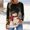 Black, variant on Christmas Shirts for Women 2026 Long Sleeve Xmas Party Holiday Tops Womens Christmas Shirts Funny Xmas Shirts Crew Neck Graphic Tees Dressy Casual Blouse Soft Cozzy Loose Fit Fall Clothes