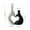 B, variant on Plastic Vase Set of 2, Modern Non-Breakable Flower Vases for Home Decor, Heart Shape Design for Wedding Table Centerpiece, Bookshelf Art Decor