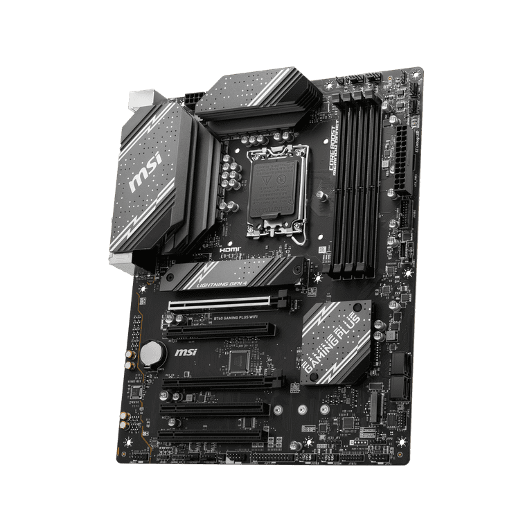 MSI B760 GAMING PLUS WIFI LGA 1700 DDR5 ATX Motherboard - Intel