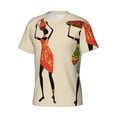thumbnail image 3 of Rocae African Women for Men's Moisture-Wicking Crew Tee - T-Shirt for Sports, Outdoor Activities, and Casual WearX-Large, 3 of 9