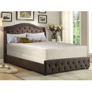 Wayton, Comfort Rest, 10-Inch medium plush Tight top Innerspring Mattress And 8-Inch Wood BoxSpring/Foundation Set, Queen