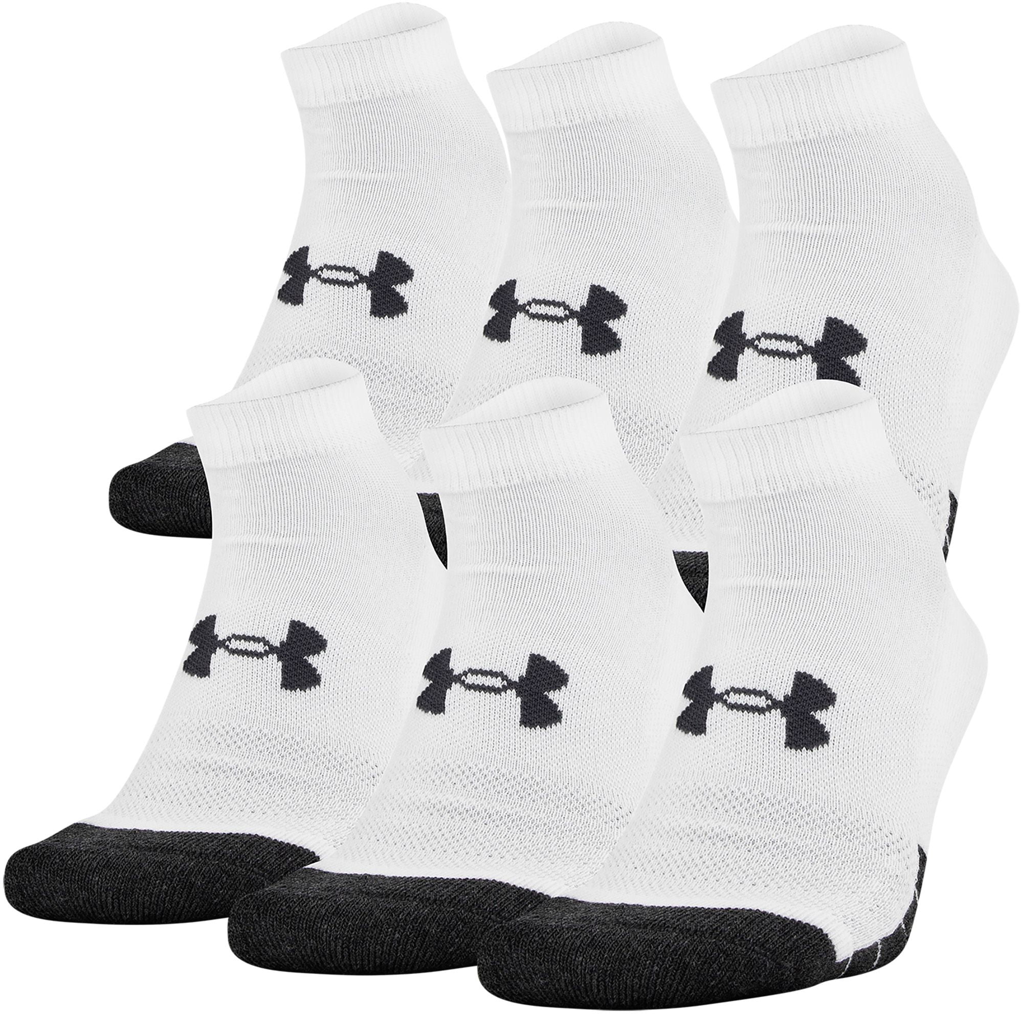 4/10 pack UA Under Armour Mens No Show Running Cushion Socks size L  9-12.5 