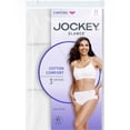 thumbnail image 4 of Jockey Womens Plus Size Elance Hipster 3 Pack Underwear Hipsters 100% cotton, 4 of 4