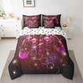 thumbnail image 2 of Erosebridal Video Game Bedding Sets Twin Size,Geometric Hexagon Comforter Sets with Sheets,Gradient Decor,Reversible,7pcs, 2 of 5