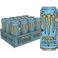 thumbnail image 2 of Monster Energy, Mango Loco, 473mL cans, Pack of 12, 2 of 8