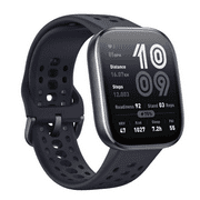 Amazfit Bip 6 Smart Watch 46mm, 14 Day Battery, 1.97 AMOLED Display, GPS & Free Maps, AI, Bluetooth Call & Text, w/Health, Fitness & Sleep Tracker, 140+ Workout Modes, Water-Resistance, Black