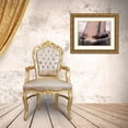 thumbnail image 3 of Rabinowitz, Neil 32x25 Gold Ornate Wood Framed with Double Matting Museum Art Print Titled - Sailboat Leaning to the Side, 3 of 4
