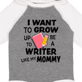 thumbnail image 4 of Inktastic I Want To Grow Up To Be A Writer Like My Mommy Boys or Girls Long Sleeve Baby Bodysuit, 4 of 5