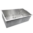 thumbnail image 4 of Nantucket ZR3219-16 32" Zero Radius Stainless Single Bowl Undermount Sink, 4 of 7