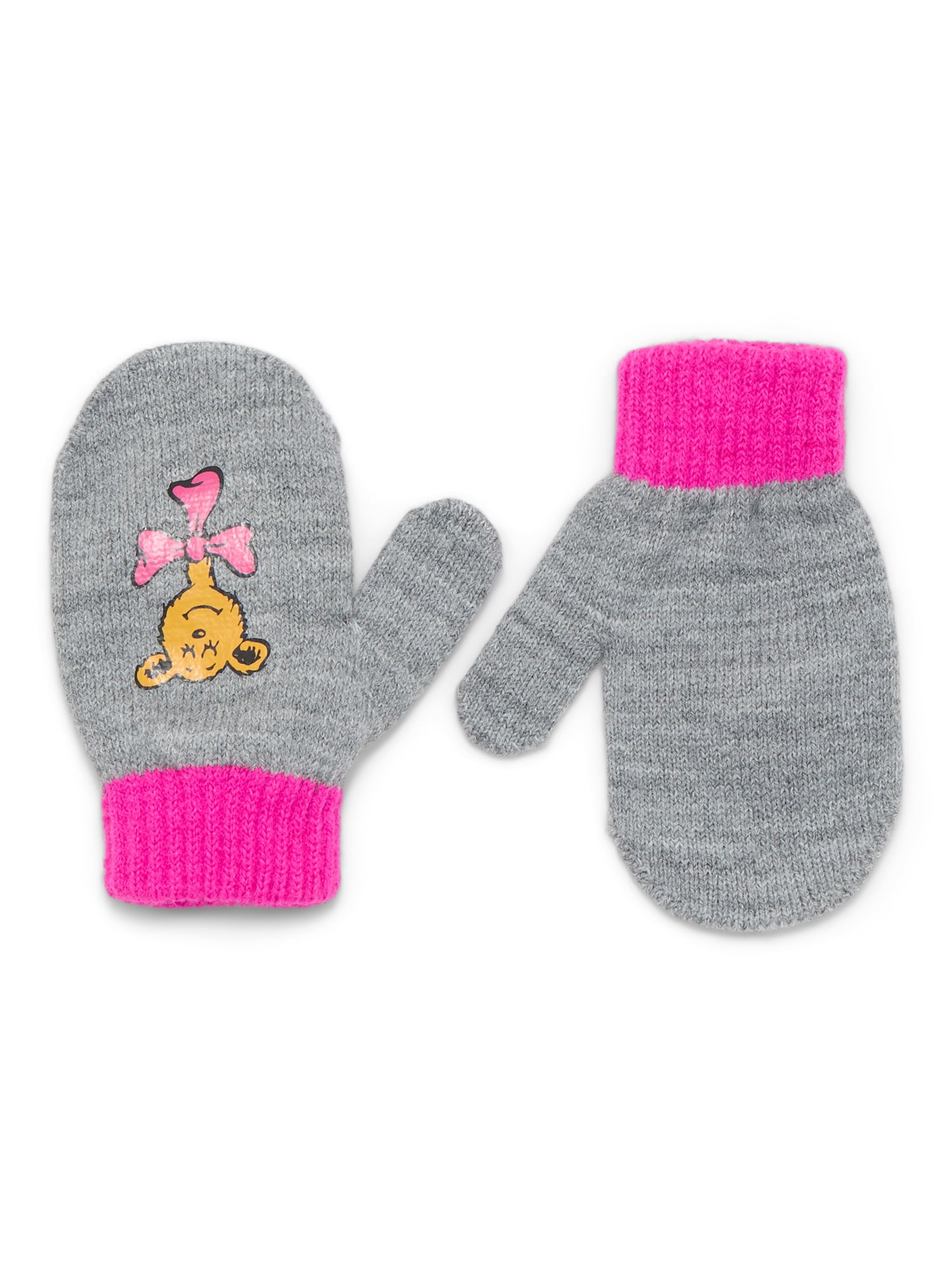 Dr. Suess ABC Bear Toddler Boys or Girls Beanie Hat and Gloves Set, 2-Piece, One Size