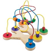 Classic Bead Maze - Wooden Educational Toy - Wooden Bead Maze Toy For Toddlers Ages 3+