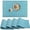 Blue, variant on Placemats Set of 4 Washable Indoor/ Outdoor Viny, Place Mats for Dining Table Durable PVC Weave Table Mats (Linen)