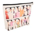 thumbnail image 1 of Music Fans Makeup Bag, Stylish Travel Toiletry Bag Large Capacity Innovative  for Stationery for Cosmetics, 1 of 7