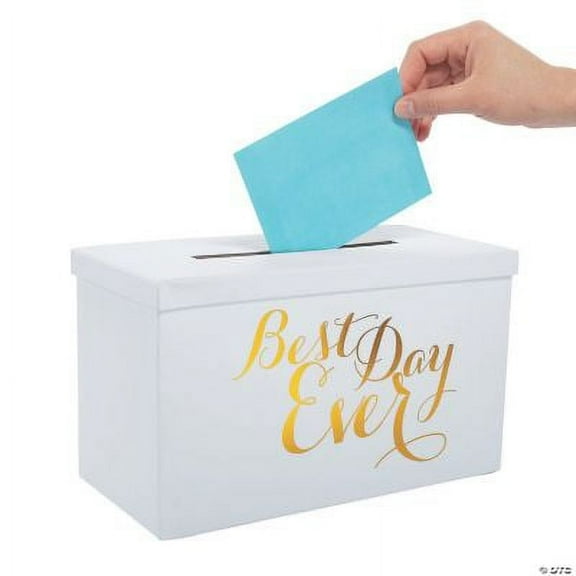 Best Day Ever Card Box, Birthday, Party Supplies, 1 Piece