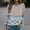 Gray, variant on AOOCHASLIY Women Fall Tops Fashion Womens Long Sleeve Casual Round-Neck Print Shirt Tops Sweatshirt
