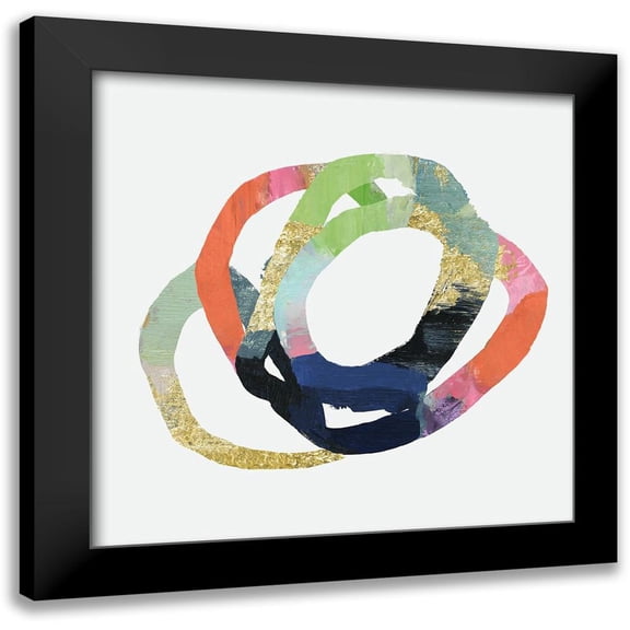 PI Studio 12x12 Black Modern Framed Museum Art Print Titled - Allied II