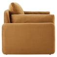 thumbnail image 4 of Modway Indicate Performance Velvet Armchair in Cognac, 4 of 9
