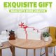 thumbnail image 4 of Paquete de 13 cajas de regalo Bobobag blancas con tapas para Navidad, 4 of 9