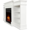 thumbnail image 4 of Real Flame Ashton 92" Grand Electric Fireplace TV Stand in White, 4 of 5