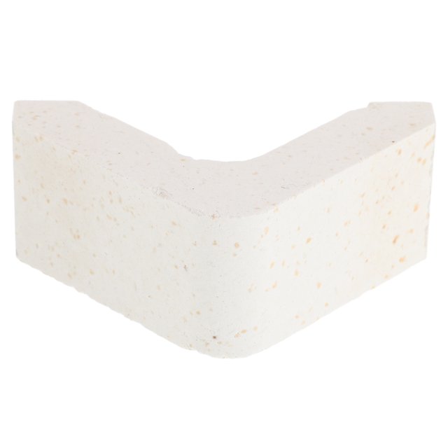 WRITWAA Kiln Frame Accessories L Shaped Pillar White Mullite Stable Support 1Pcs for Electric Kiln Craftsmen
