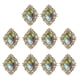 thumbnail image 4 of 20 Piezas Botón de de Imitación Flatback Cabochon Adorno Decoración de Bricolaje, 4 of 9