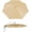BEIGE, variant on 9ft Umbrella Top Cover Only Canopy 8rib Patio Replacement Canopy Outdoor (Canopy Only)