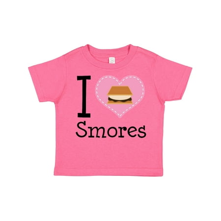 

Inktastic I Love Smores Gift Toddler Toddler Girl T-Shirt