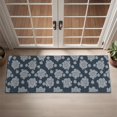 thumbnail image 2 of Blue White Floral Pattern Door Rugs,Washable Non Slip Door Mats Indoor,Decorative Door Mats,Entry Mat Indoor for Entrance,Bedroom,Kitchen,Bathroom,16"x47", 2 of 6