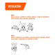 thumbnail image 5 of Hidrolavadora  Bloosom Alta Presión Daewoo Accesorios 1400w 1520 Psi naranja negro, 5 of 5