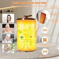 thumbnail image 3 of BeesClover Large 20L Bathroom Towel Warmer with Timer, Adjustable Heat & Safety Auto Shut-Off, Evenly Heated Towels & Bathrobes, 3 of 8