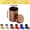 Coffee, variant on Medium Silver Portable Aluminum Tea Canister, Airtight Travel Tea Storage Tin for Loose Leaf Tea Outdoor Daily