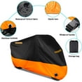 thumbnail image 5 of Motorcycle Cover,Ultimate Motorcycle Cover for All-Weather Protection,Universal Fit, Anti-Theft Security, Portability,2XL, 5 of 7