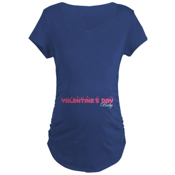 CafePress - Valentine's Day Baby Maternity Dark T Shirt - Maternity Dark T-Shirt