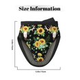 thumbnail image 3 of Pofeuu Sunflower Skull Boho Print Thickened Mini Silicone Oven Mitts Heat Resistant, Rubber Oven Mitt Gloves, Finger Pinch Grips, Pot Holder, Silicone Potholder, 3 of 7