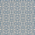 thumbnail image 3 of SAFAVIEH Martha Stewart Geometric Indoor/Outdoor Area Rug, Blue/Cream, 6'7" x 9', 3 of 5