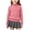 Hot Pink, variant on LIaqionyy Girls Mock Turtleneck Sweaters Long Sleeve Cute Basic Plain Tops Causal Comfy Soft Knit Sweater