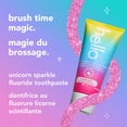 thumbnail image 2 of hello Unicorn Sparkle Kids Toothpaste with Fluoride, Bubble Gum, 119 g Tube, 2 of 8