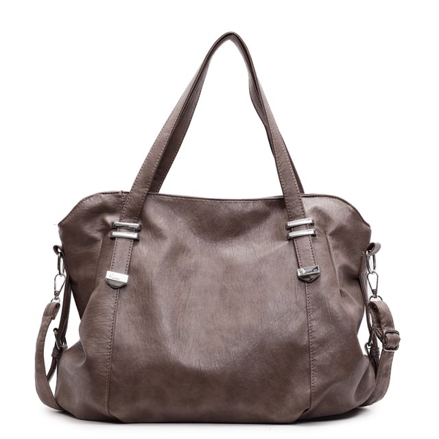 Bolso Hombro Bag Pu Cuero para Mujeres (camello)