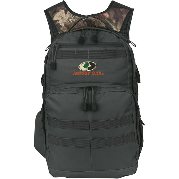 Mossy Oak Mossy Oak Outback Backpack, Hunting, Daypack, Unisex, Black