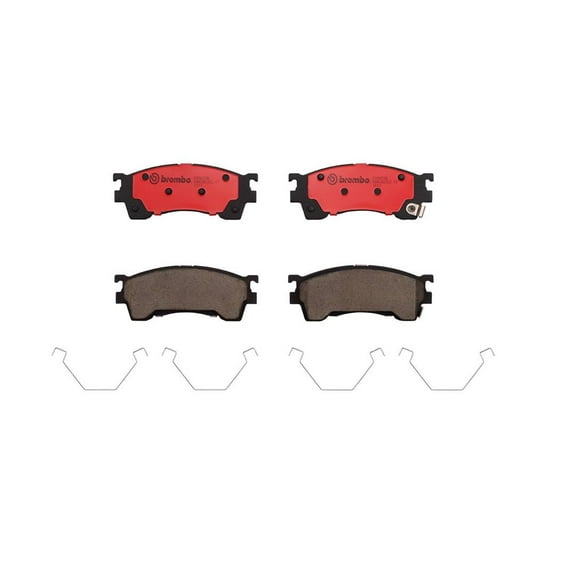 Brembo P49023N NAO BRAKE PADS Fits select: 2002-2003 MAZDA PROTEGE PR5, 1999-2002 MAZDA 626 ES/LX
