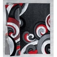thumbnail image 2 of United Weavers Bristol Area Rug 2050 11330 Rhiannon Red Stripes Curls 2' 7" x  4' 2" Rectangle, 2 of 2
