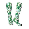 thumbnail image 4 of Daiia Sports Socks Cactus Plants Printed Novelty Crew Socks for Men Women Knee High Socks Cotton Socks Soft & Breathable Support Unisex Socks, 4 of 9
