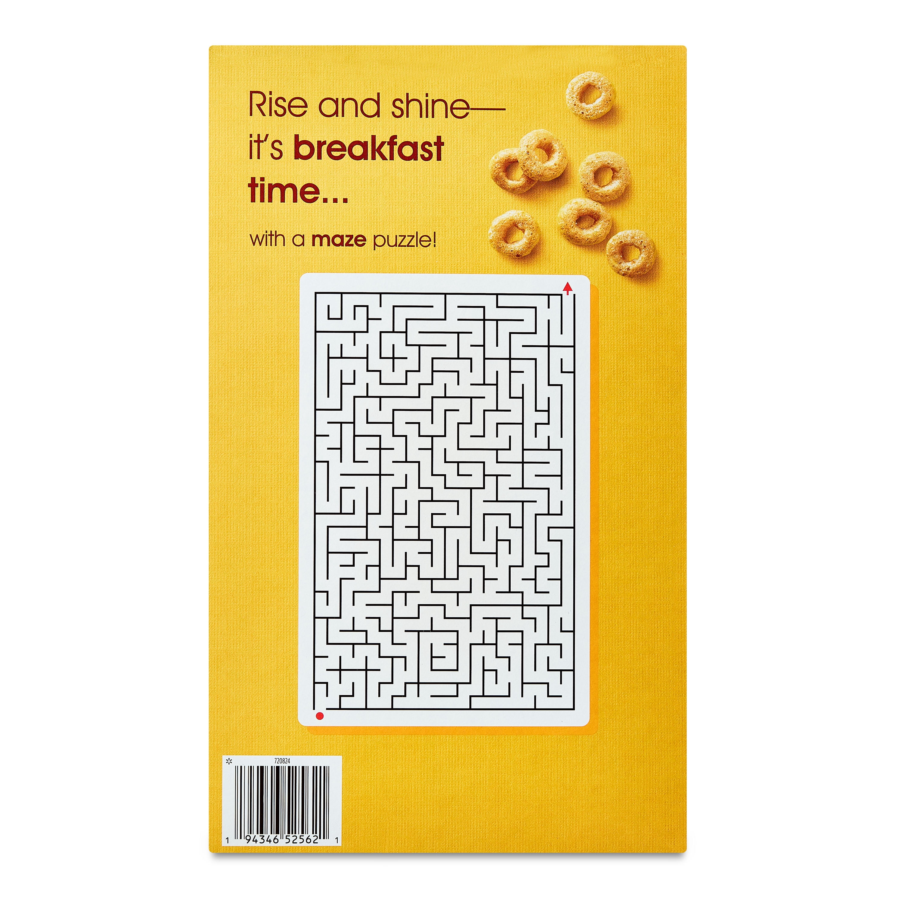 Great Value Toasted O's Breakfast Cereal, 18 oz