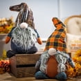 thumbnail image 2 of The Gerson Company Set of 2 12in Plush Halloween Gnome Figurines, 2 of 4