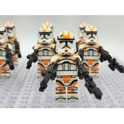 Star Wars Commander Cody Waxer and Boil 212th Attack Battalion Custom Armored Clone Troopers Set